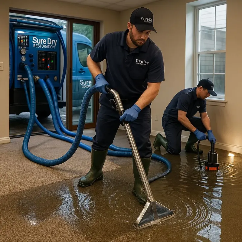 Water Extraction and Removal process in Norris, TN